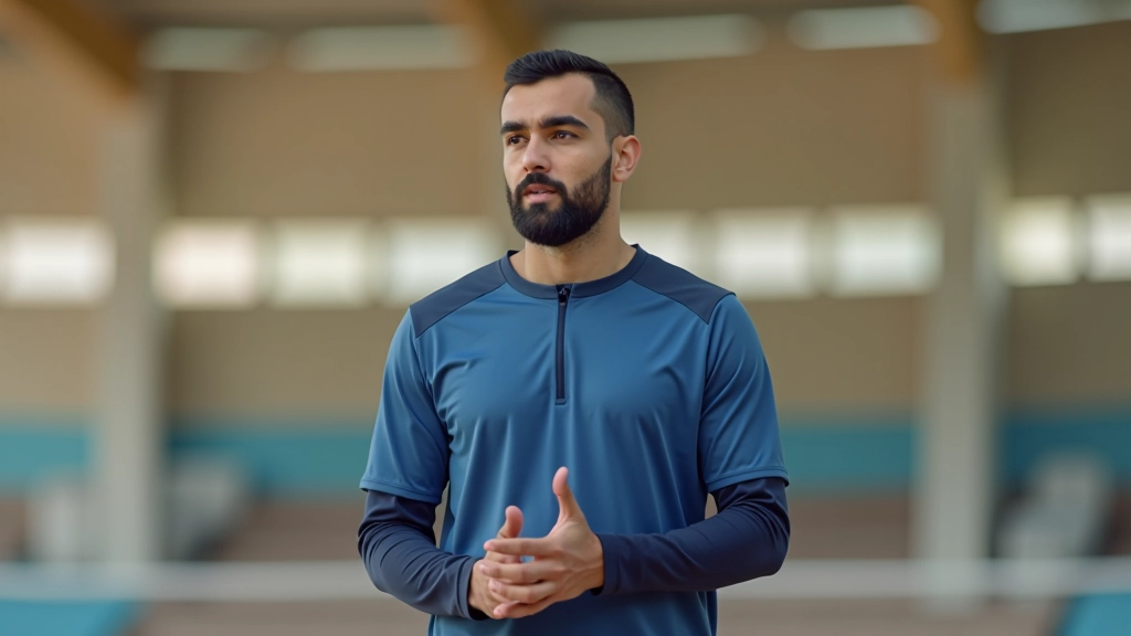 معد كرة طائرة مصري يشرح التشكيلات الهجومية في ملعب التدريب